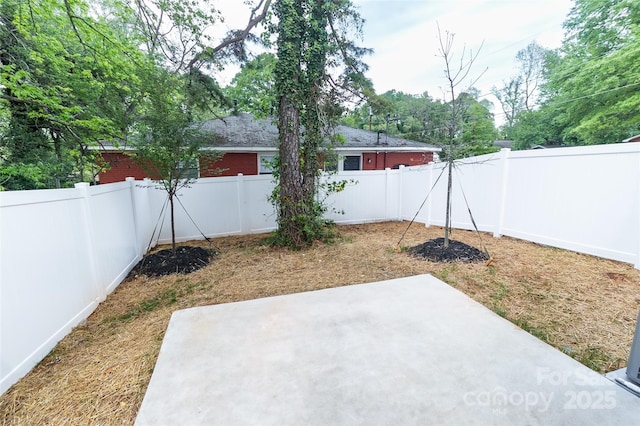 615 Billingsley Rd, Charlotte, NC 28211 - view of yard featuring a patio and a fenced backyard