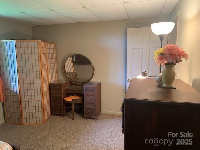 1474 Holiday Drive 14 & 15, Hendersonville, NC 28739 - carpeted office space with baseboards and a drop ceiling