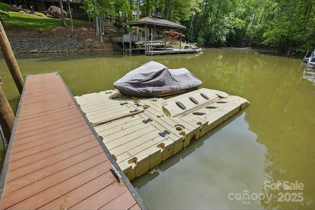 4120 Spring Cove Way, Belmont, NC 28012 - view of dock with a water view
