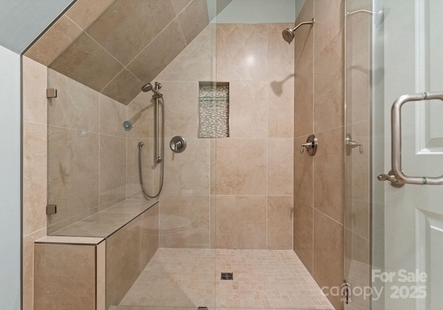 1328 Astoria Pkwy, Sherrills Ford, NC 28609 - bathroom featuring a stall shower