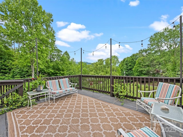 234 Bird Creek Dr, Waynesville, NC 28786 - view of patio / terrace featuring a wooden deck