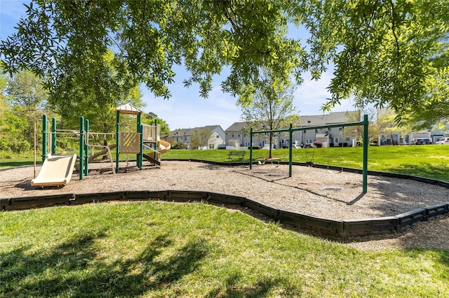 18838 Oakhurst Blvd, Cornelius, NC 28031 - community jungle gym with a yard