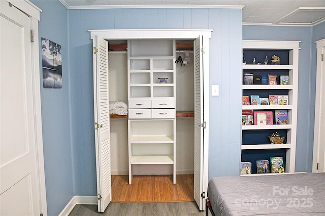 view of closet