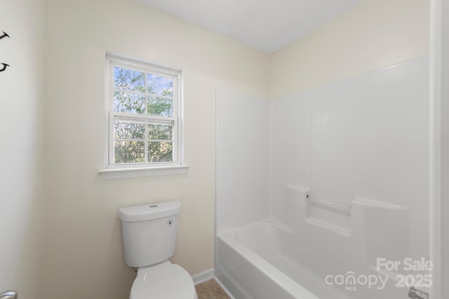 15814 Herring Gull Way, Charlotte, NC 28278 - full bathroom with toilet and baseboards