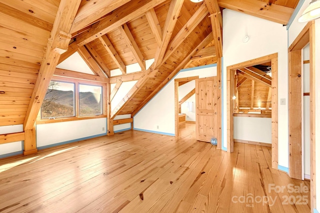35 Great Aspen Way, Black Mountain, NC 28711 - additional living space featuring hardwood / wood-style flooring and wooden ceiling