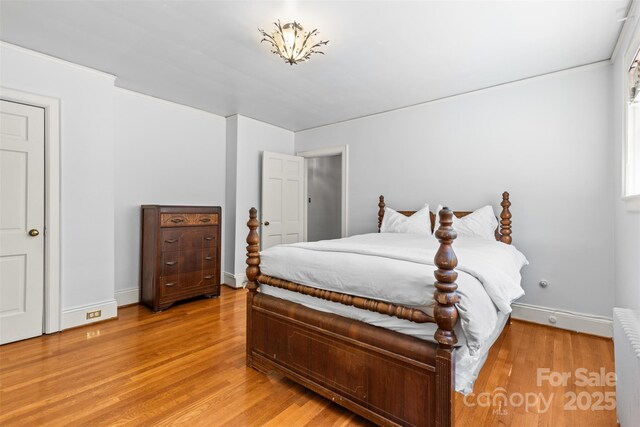 1233 General Hoke Dr, Lincolnton, NC 28092 - bedroom featuring light wood-style flooring and baseboards