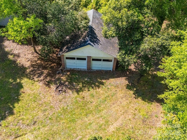 drone / aerial view