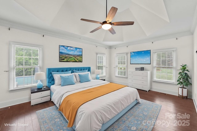 1012 Harper Lee Dr, Newton, NC 28658 - bedroom with multiple windows and wood-type flooring
