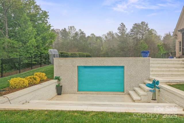 1012 Harper Lee Dr, Newton, NC 28658 - view of swimming pool with a fenced backyard