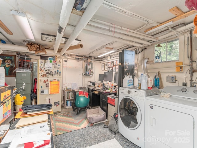 250 Kimberly Ave, Asheville, NC 28804 - washroom featuring laundry area and separate washer and dryer