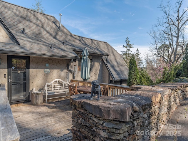 250 Kimberly Ave, Asheville, NC 28804 - view of wooden terrace