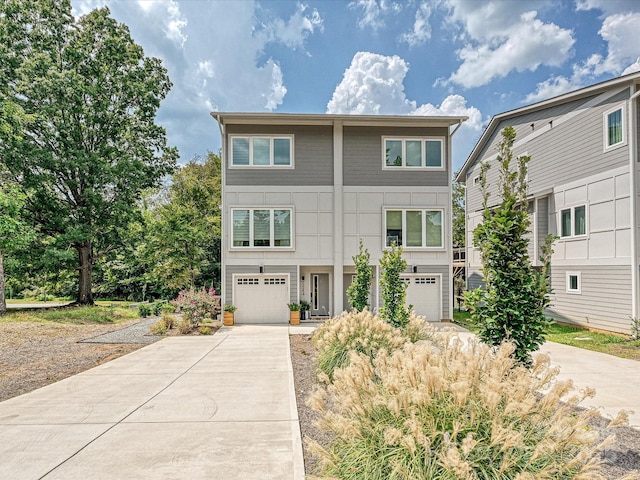 7324 Swans Run Rd, Charlotte, NC 28226 - view of front of home with concrete driveway and an attached garage