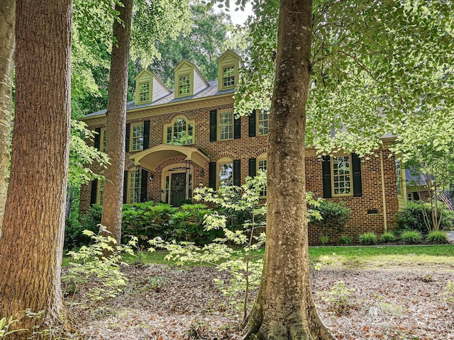2313 Beechwood Dr, Waxhaw, NC 28173 - colonial-style house featuring brick siding