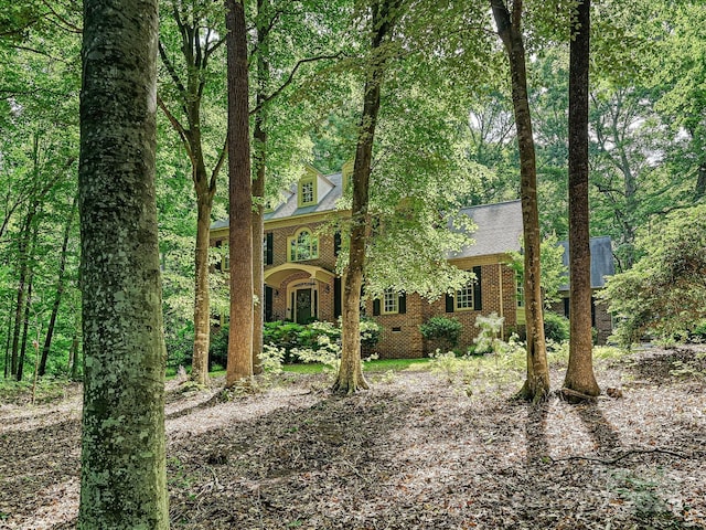 2313 Beechwood Dr, Waxhaw, NC 28173 - view of front facade featuring brick siding