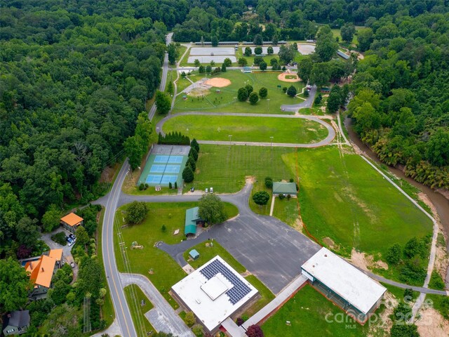 373 Vineyard Rd, Tryon, NC 28782 - aerial view of property's location featuring a forest