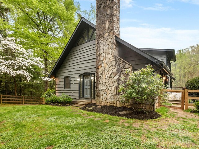 373 Vineyard Rd, Tryon, NC 28782 - view of back of house