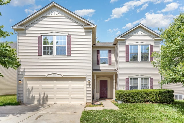 3882 Shasta Cir, Clover, SC 29710 - view of front of property featuring concrete driveway and a garage