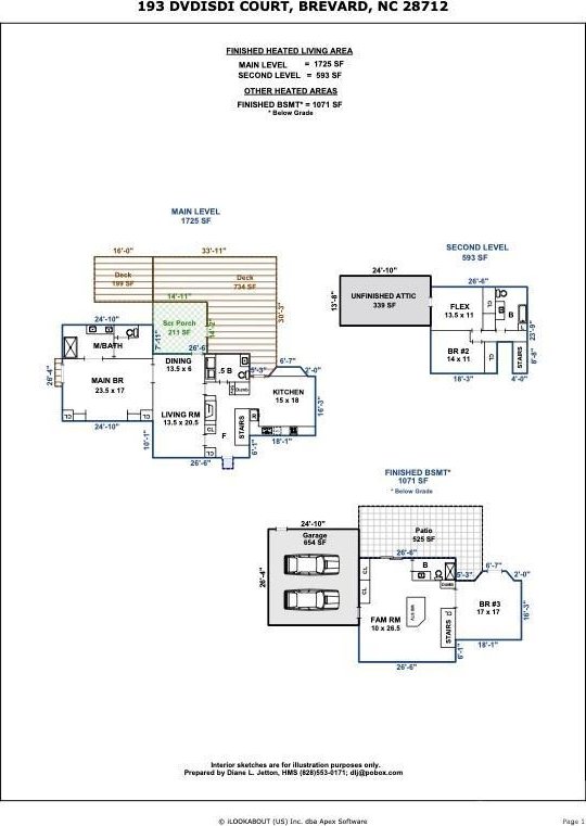 193 Dvdisdi Ct, Brevard, NC 28712 - view of layout