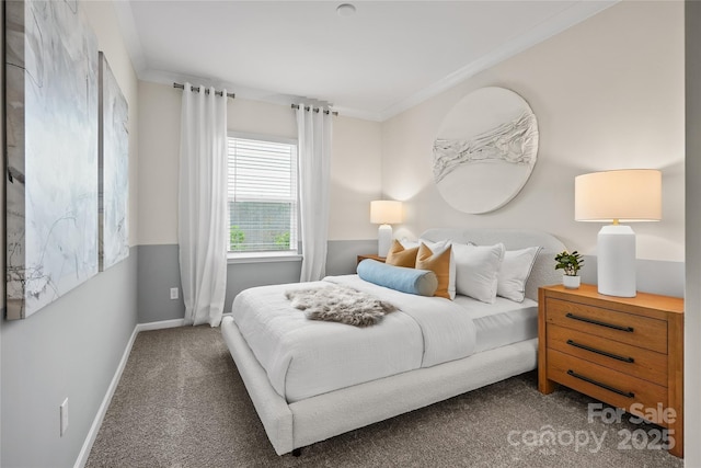 13709 Roderick Dr Unit 193, Huntersville, NC 28078 - carpeted bedroom featuring baseboards and ornamental molding