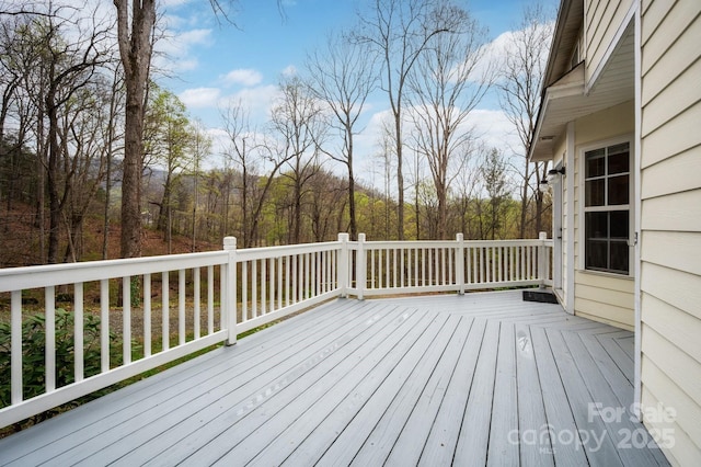 51 Sugar Hill Dr, Weaverville, NC 28787 - view of wooden deck