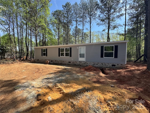 43290 Isen Rd, New London, NC 28127 - manufactured / mobile home featuring crawl space