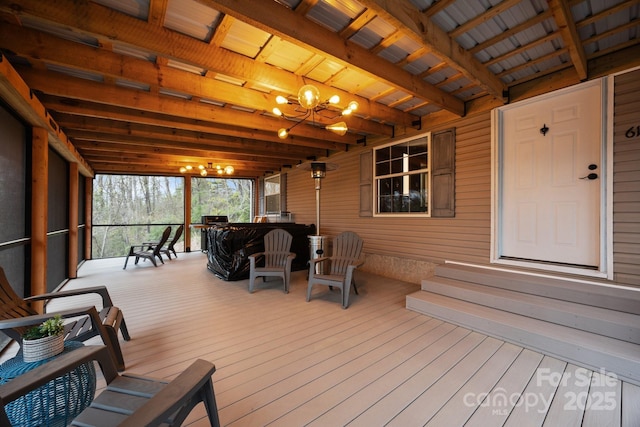 view of deck