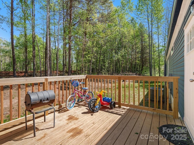 2234 Emerald Mine Rd, Shelby, NC 28152 - wooden deck featuring cooling unit