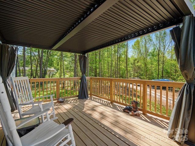 2234 Emerald Mine Rd, Shelby, NC 28152 - view of wooden terrace