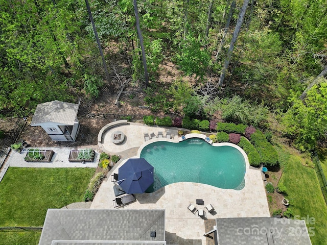 141 Forsythia Ln, Tega Cay, SC 29708 - drone / aerial view