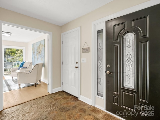 4075 Little River Rd, Hendersonville, NC 28739 - entryway with baseboards