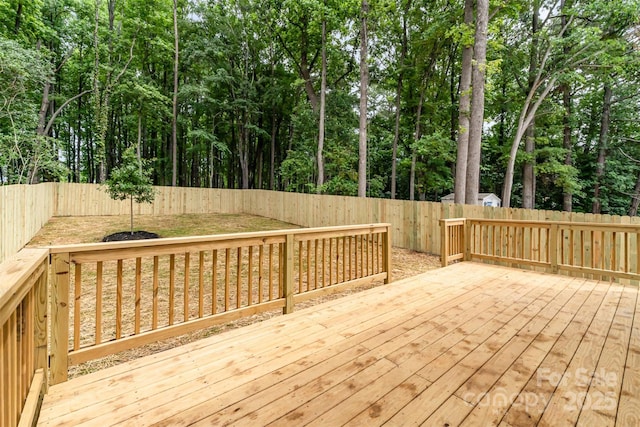 2512 Remington St, Charlotte, NC 28216 - wooden terrace with a fenced backyard