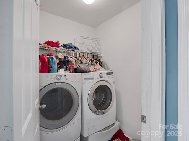 5102 Candleglow Ct, Indian Trail, NC 28079 - clothes washing area with laundry area and washer and dryer