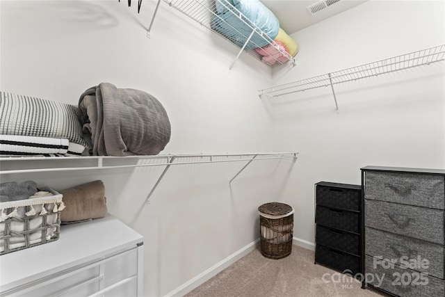 12905 Bullock Greenway Blvd, Charlotte, NC 28277 - spacious closet with carpet and visible vents