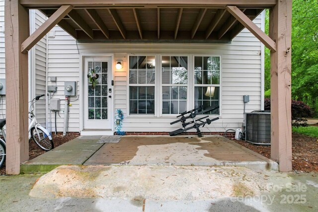 12905 Bullock Greenway Blvd, Charlotte, NC 28277 - view of exterior entry featuring cooling unit