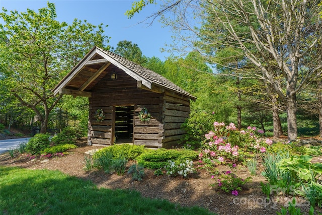 29 Wild Deer Trl, Zirconia, NC 28790 - view of shed
