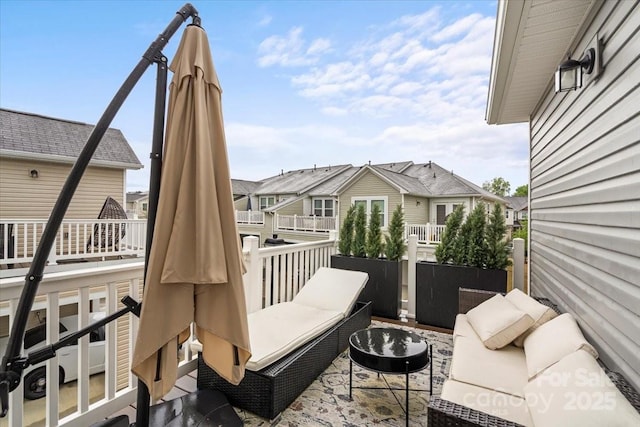 1354 Galloway Rd, Charlotte, NC 28262 - exterior space with a residential view and outdoor lounge area