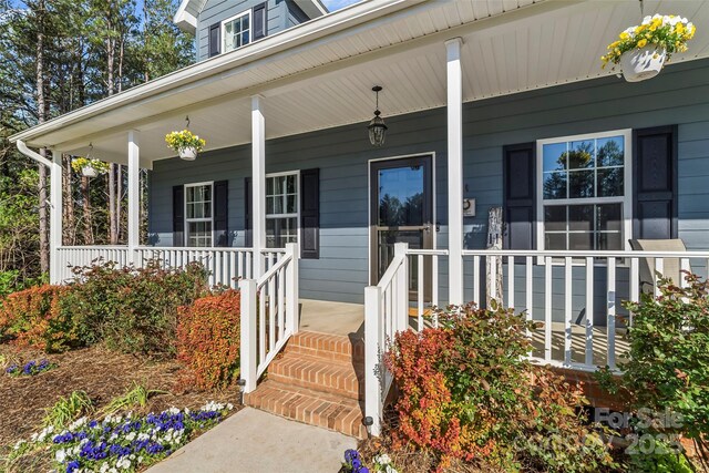 1294 Saylor Way, Nebo, NC 28761 - property entrance with a porch