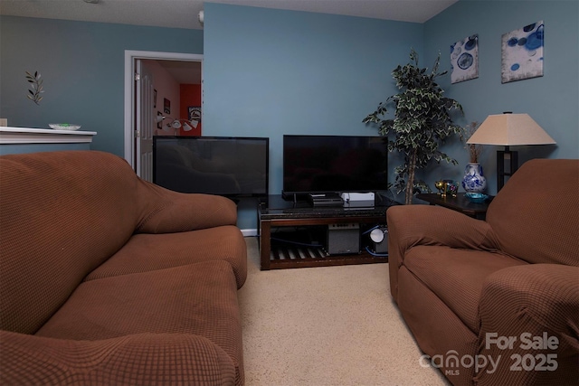 5127 Fernhill Dr, Charlotte, NC 28217 - living area with carpet floors