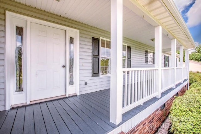 2811 Saint James Church Rd, Denver, NC 28037 - wooden terrace with covered porch