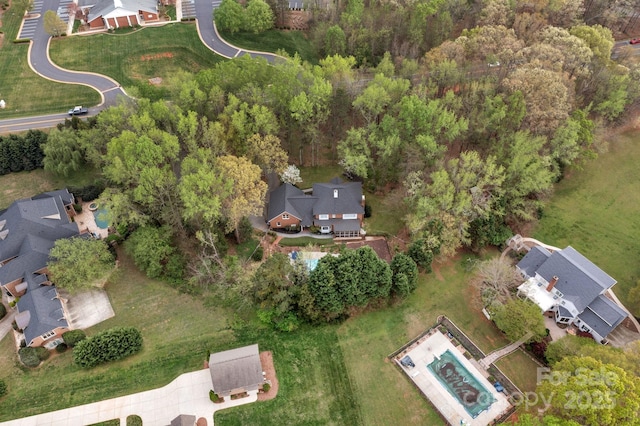 5750 Hemby Rd, Matthews, NC 28104 - aerial view with a residential view