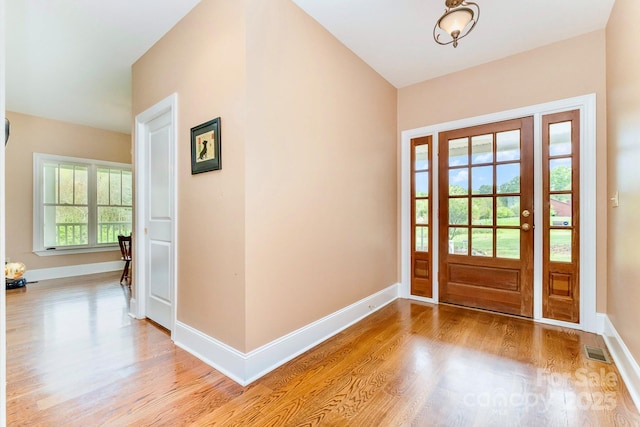 1151 Trull Hinson Rd, Wingate, NC 28174 - entrance foyer featuring light wood-type flooring and baseboards