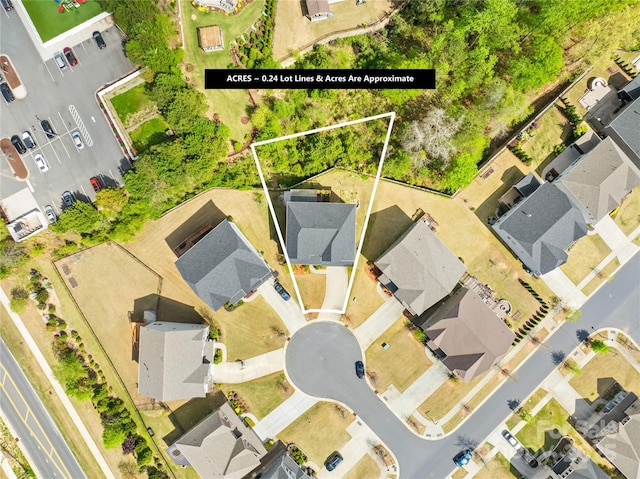 12305 Stinson Ct, Charlotte, NC 28277 - birds eye view of property featuring a residential view