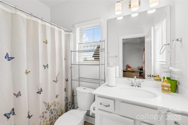 12305 Stinson Ct, Charlotte, NC 28277 - bathroom featuring vanity and toilet