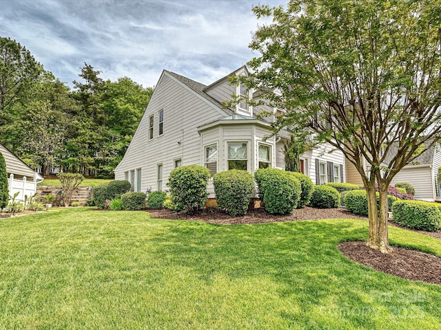 2516 Middlebridge Ln, Charlotte, NC 28270 - view of property exterior featuring a yard