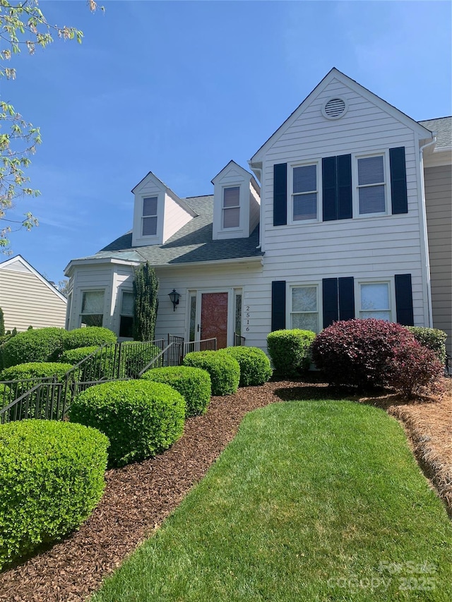 2516 Middlebridge Ln, Charlotte, NC 28270 - view of front of house featuring a front yard