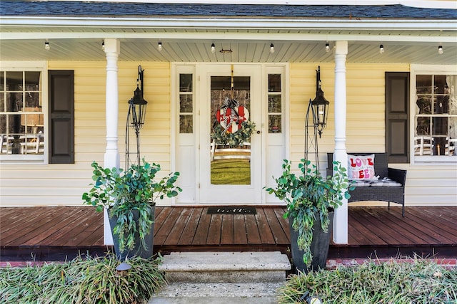 447 Henderson Rd, Chesnee, SC 29323 - view of exterior entry with a porch