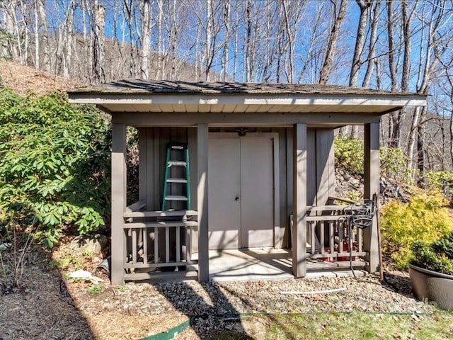 116 Dana Rd, Waynesville, NC 28786 - view of shed