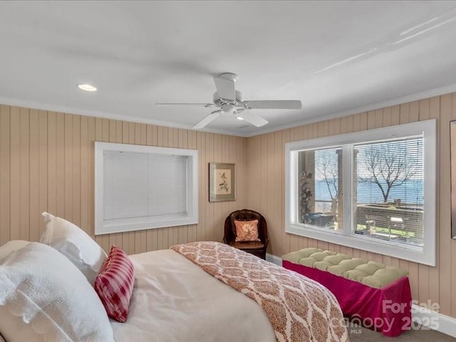 116 Dana Rd, Waynesville, NC 28786 - bedroom with a ceiling fan