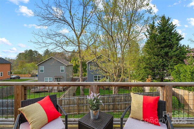 110 Hayden Way, Asheville, NC 28803 - view of wooden deck