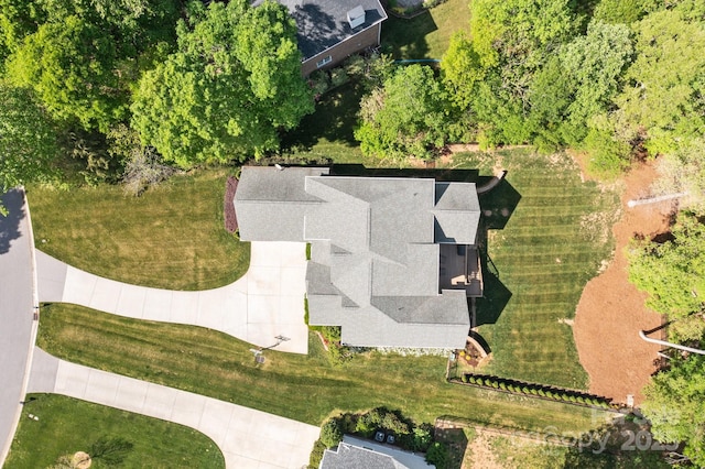 drone / aerial view